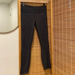 Lulu lemon animal swirl leggings